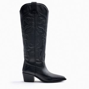 Brand new ZARA knee high boots